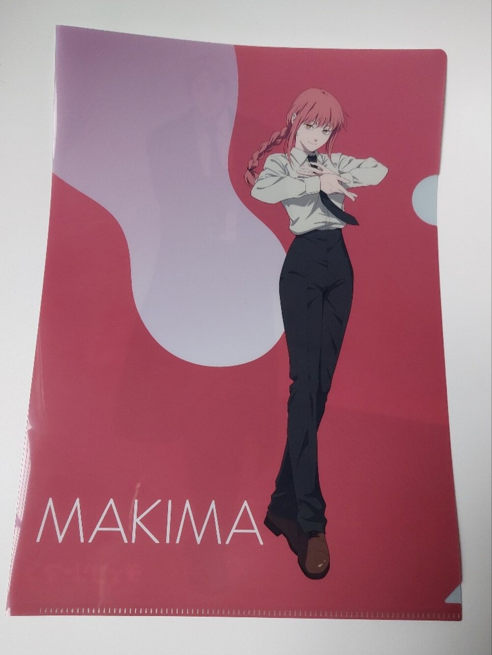 Chainsaw Man Makima & Kishibe Clear File Official Anime Manga